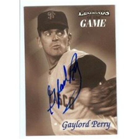 Gaylord Perry autographed Baseball Card (San Francisco Giants) 1998 Fleer Legends of the Game #23 - Autographed Baseball Cards